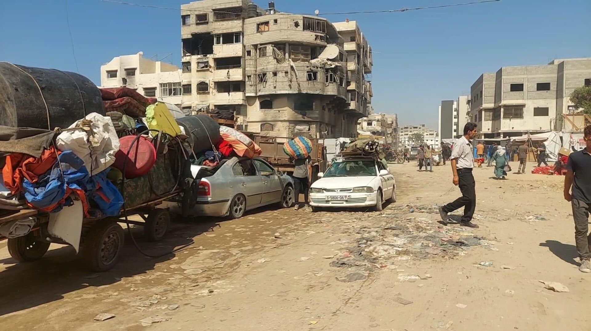 تكاليف  النزوح من غزة طوق قاتل يجبر الفلسطينيين على الصمود في منازلهم  - سبوتنيك عربي, 1920, 22.09.2025