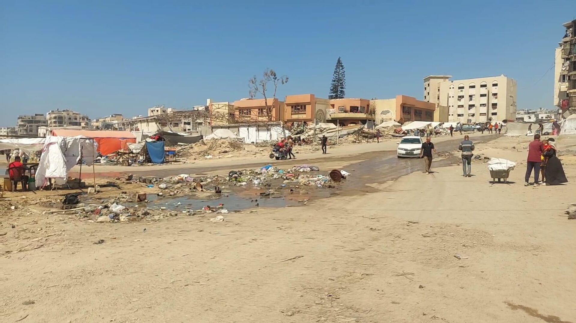 تكاليف  النزوح من غزة طوق قاتل يجبر الفلسطينيين على الصمود في منازلهم  - سبوتنيك عربي, 1920, 22.09.2025