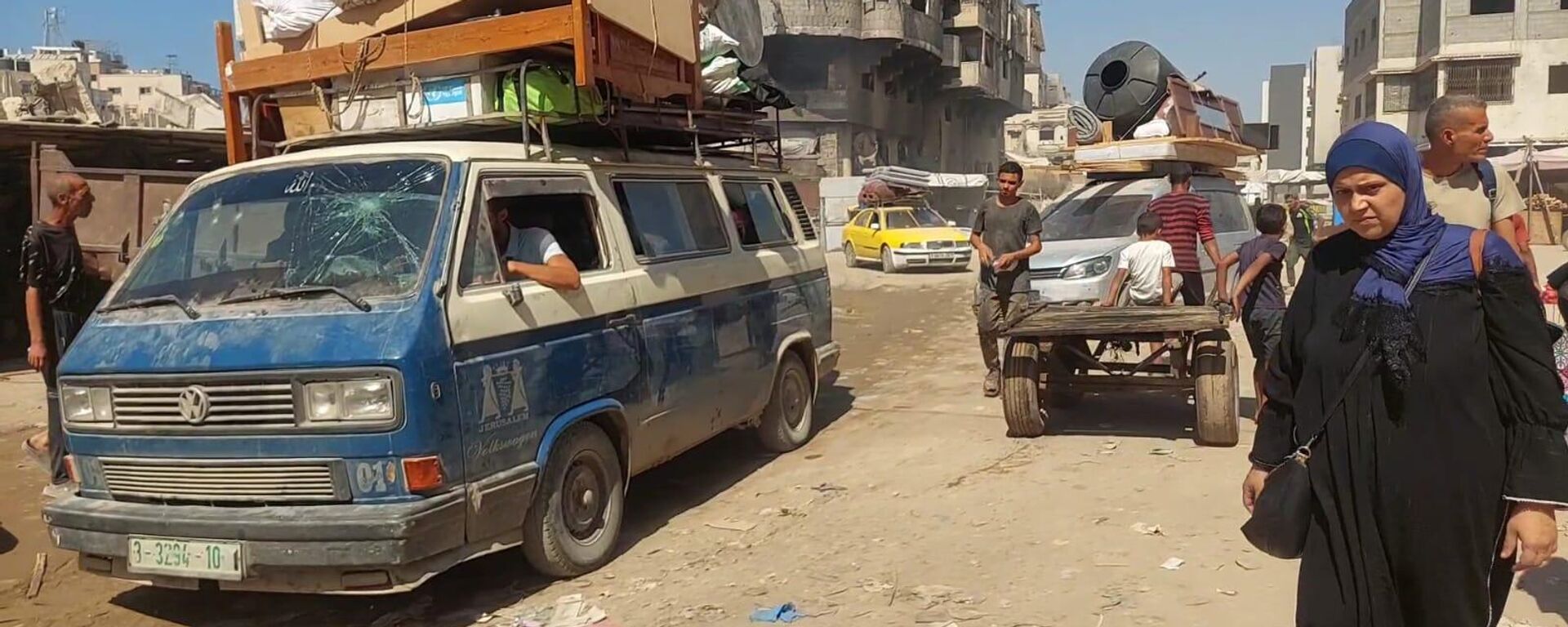 تكاليف  النزوح من غزة طوق قاتل يجبر الفلسطينيين على الصمود في منازلهم  - سبوتنيك عربي, 1920, 23.09.2025