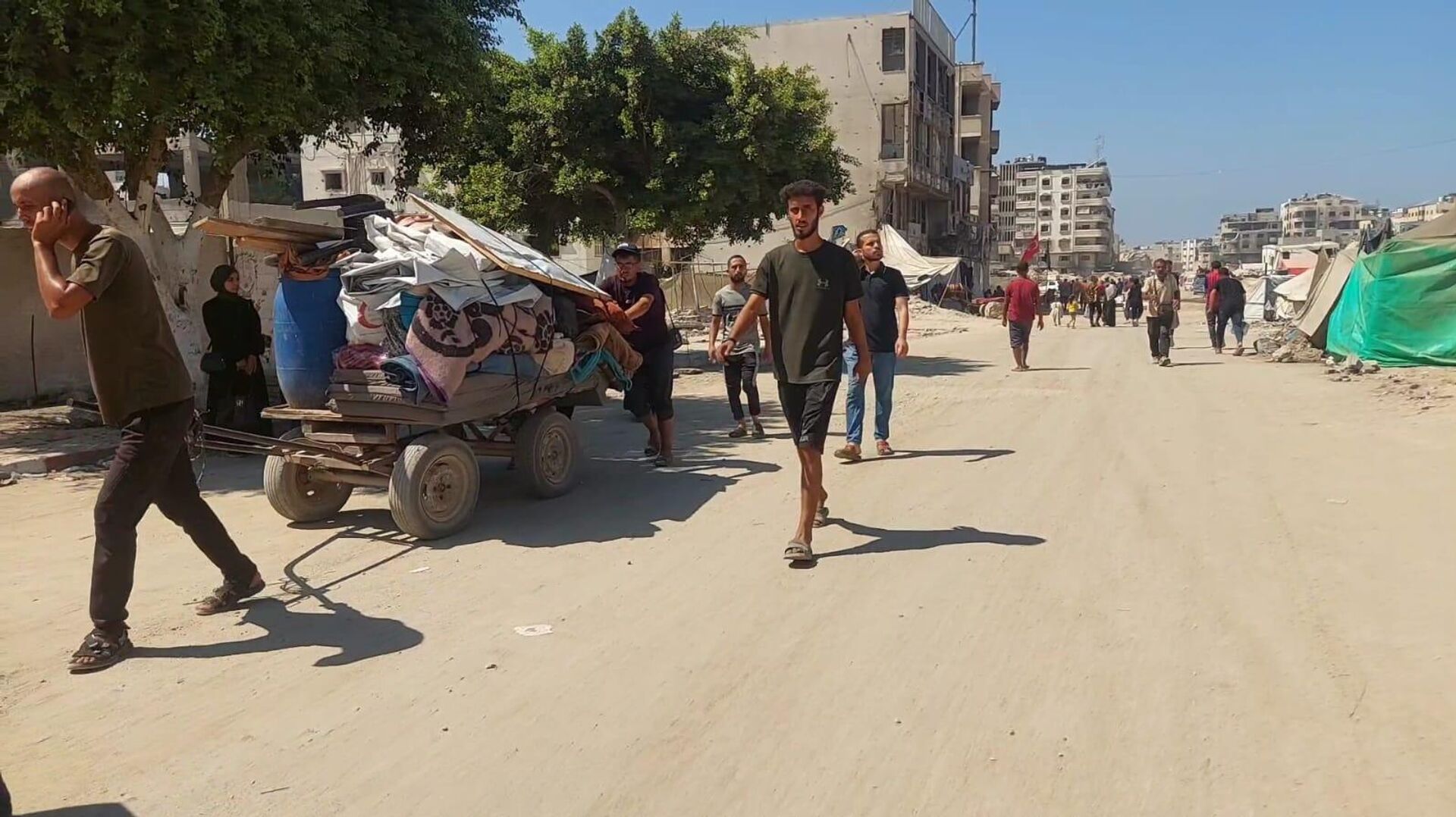 تكاليف  النزوح من غزة طوق قاتل يجبر الفلسطينيين على الصمود في منازلهم  - سبوتنيك عربي, 1920, 22.09.2025