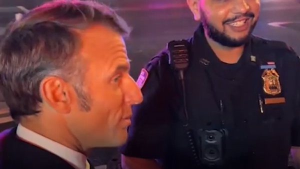 ماكرون في شوارع نيويورك - سبوتنيك عربي