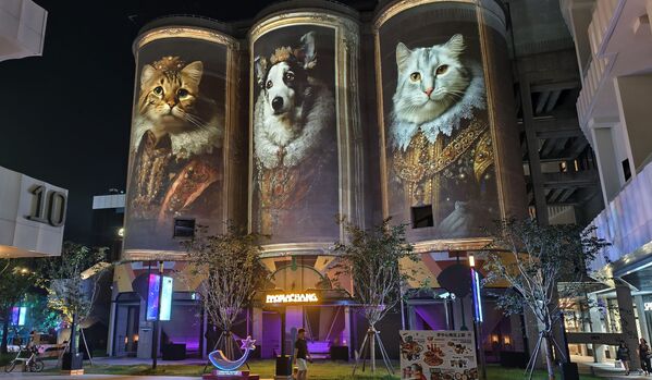 صور تعرض على المباني استعدادًا لفعالية &quot;أضواء شنغهاي&quot; السياحية التي تستمر لمدة شهر، الصين. - سبوتنيك عربي