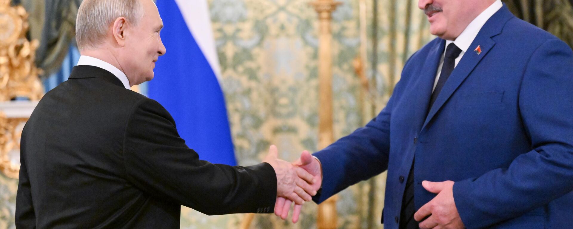 الرئيس الروسي، فلاديمير بوتين، ونظيره البيلاروسي ألكسندر لوكاشينكو - سبوتنيك عربي, 1920, 26.09.2025