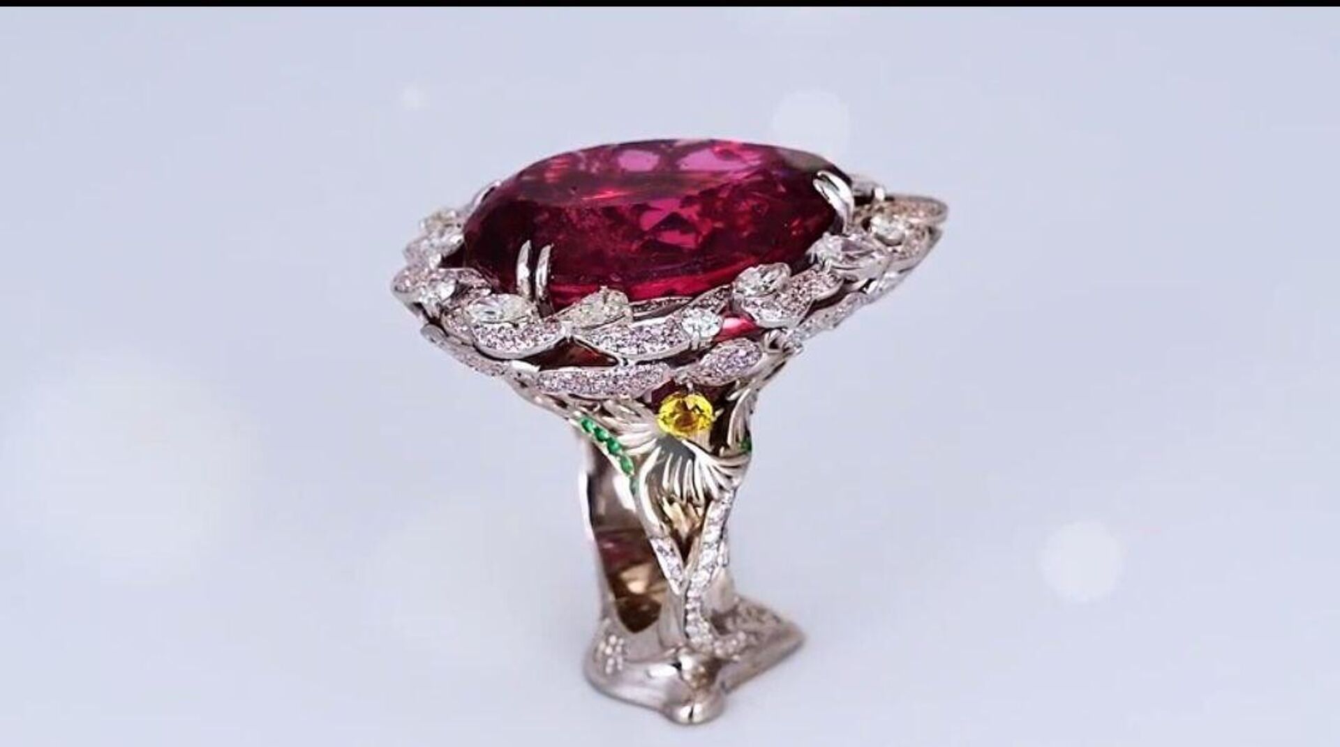 روسيا تستعرض أغلى خاتم من الألماس النادر في معرض الشرق الأوسط للمجوهرات بالإمارات - سبوتنيك عربي, 1920, 27.09.2025