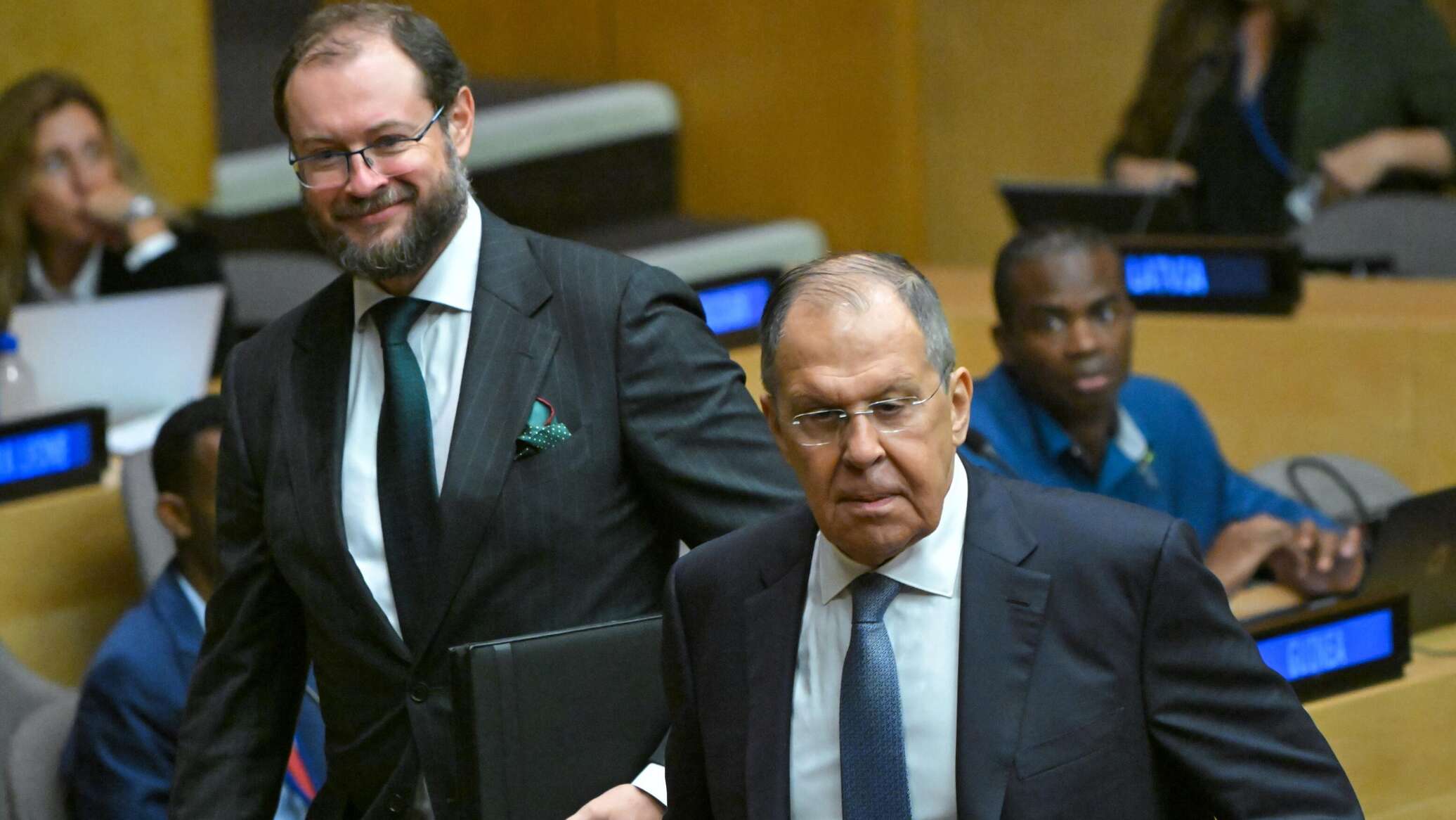 بث مباشر... لافروف يلقي كلمة روسيا في الدورة الـ80 للجمعية العامة للأمم المتحدة