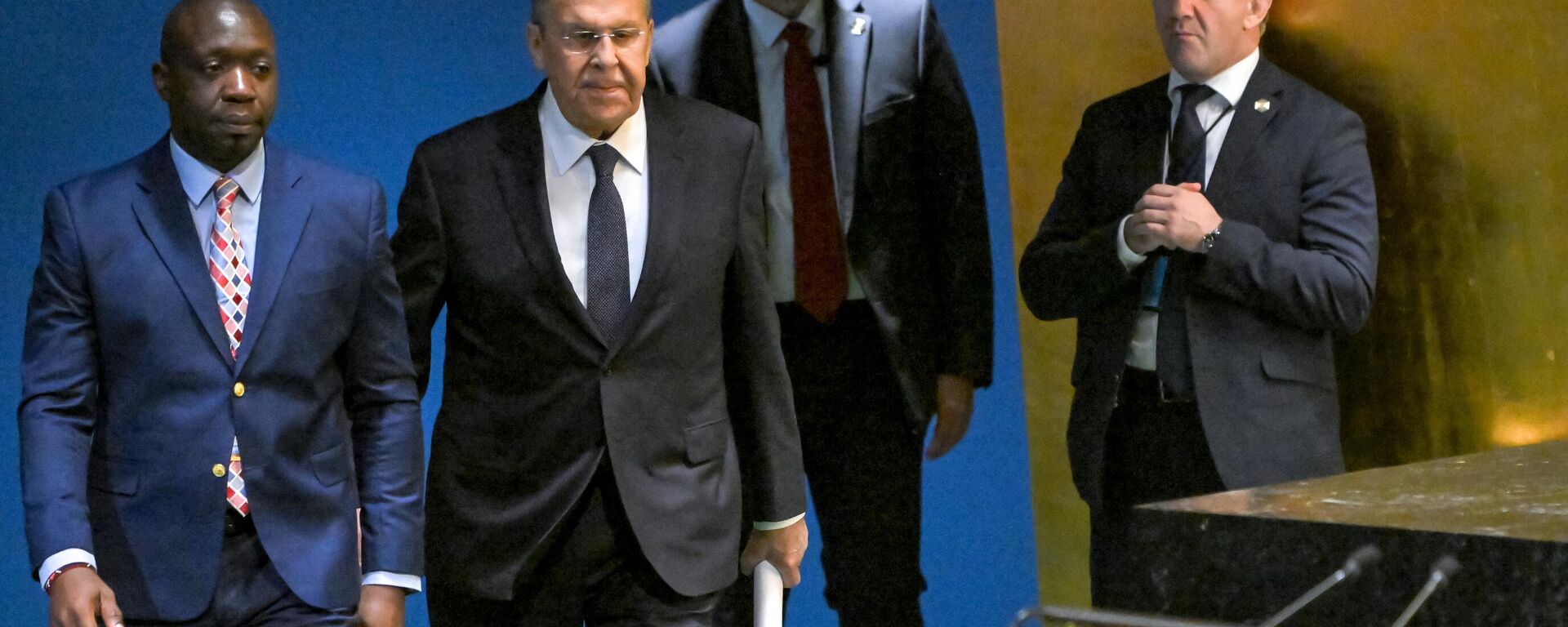 لافروف خلال كلمة في الدورة الـ  80 للجمعية العامة للأمم المتحدة - سبوتنيك عربي, 1920, 27.09.2025