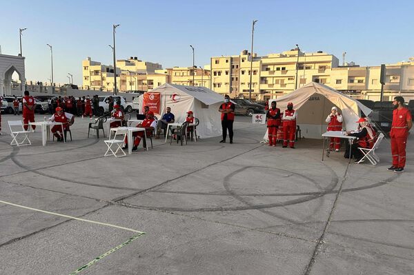 الهلال الأحمر الليبي الهلال الأحمر الليبي - سبوتنيك عربي