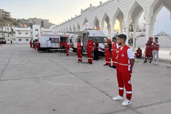 الهلال الأحمر الليبي الهلال الأحمر الليبي - سبوتنيك عربي