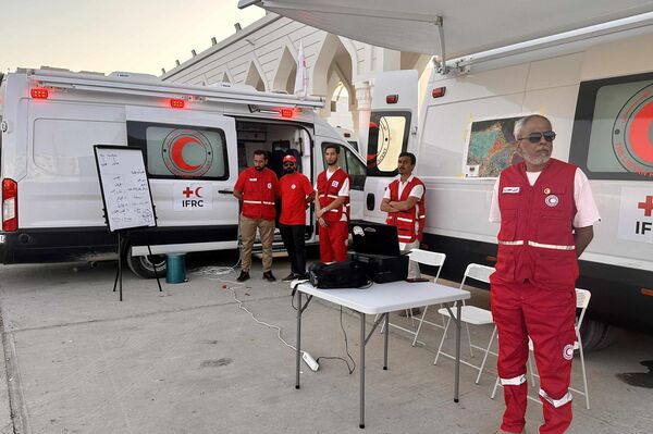 الهلال الأحمر الليبي الهلال الأحمر الليبي - سبوتنيك عربي