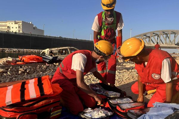 الهلال الأحمر الليبي الهلال الأحمر الليبي - سبوتنيك عربي