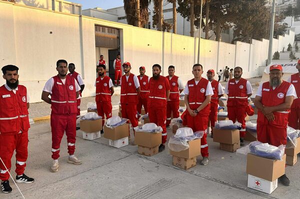 الهلال الأحمر الليبي الهلال الأحمر الليبي - سبوتنيك عربي