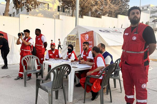 الهلال الأحمر الليبي الهلال الأحمر الليبي - سبوتنيك عربي