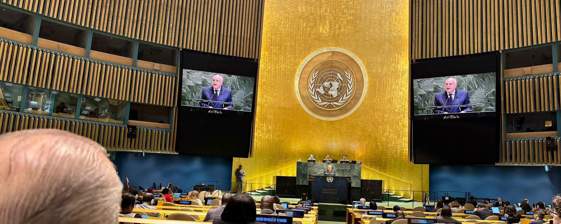 كلمة وزير الخارجية الجزائري في الأمم المتحدة - سبوتنيك عربي, 1920, 29.09.2025