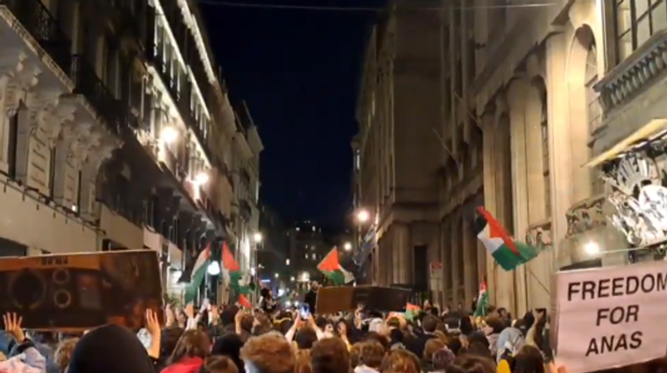 مظاهرات بعدة دول أوروبية تندد باعتراض أسطول الصمود - سبوتنيك عربي