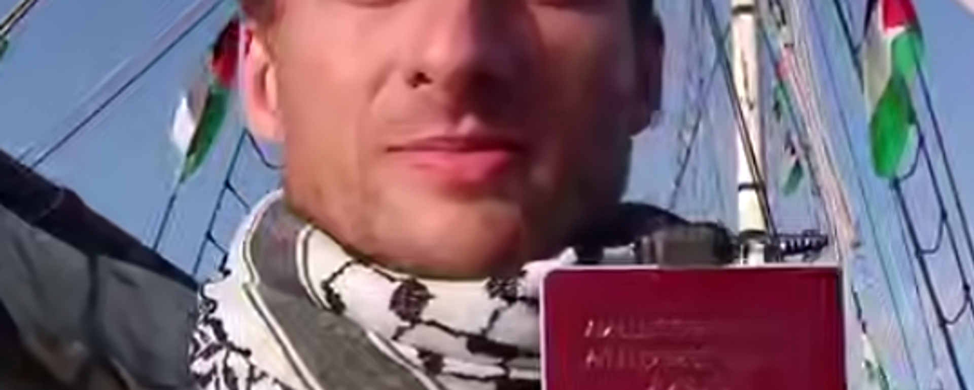 البولندي فرانسيسك ستيرشيفسكي، المنضم إلى مهمة أسطول الصمود العالمي الإنسانية  - سبوتنيك عربي, 1920, 02.10.2025