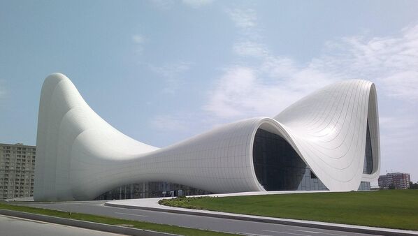 مركز حيدر علييف الثقافي، باكو، أذربيجان مركز حيدر علييف الثقافي، باكو، أذربيجان - سبوتنيك عربي