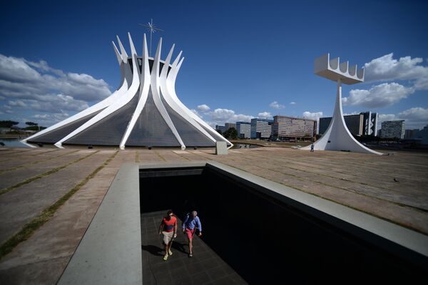 كاتدرائية في مدينة برازيليا. كاتدرائية في مدينة برازيليا. - سبوتنيك عربي
