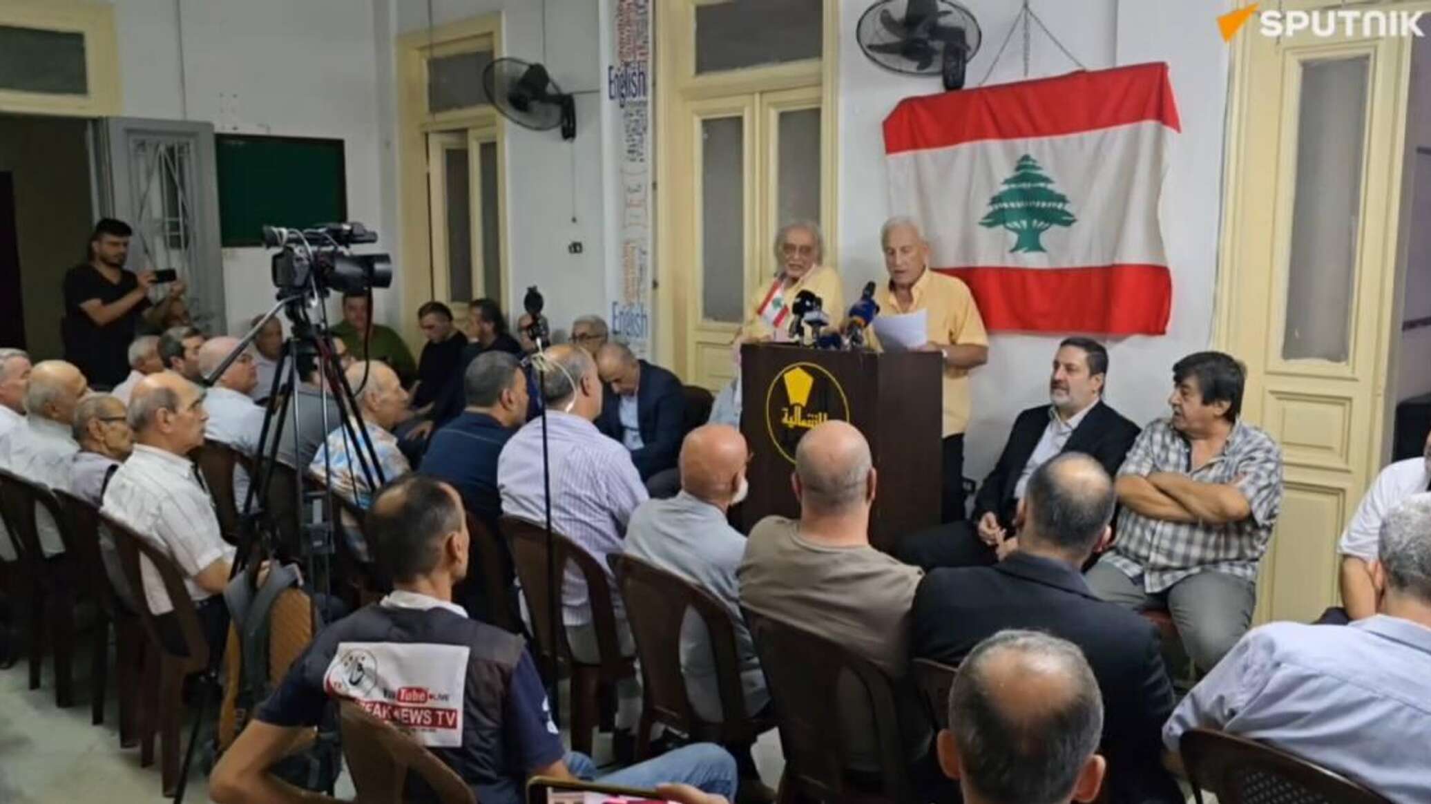 لقاء تضامني في لبنان دعما لمعتقلي "أسطول الصمود" لكسر الحصار عن غزة... فيديو