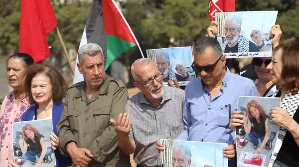أمام مقر الامم المتحدة في بيروت: وقفة تضامنية حاشدة تطالب بالحرية لأبطال أسطول الصمود المعتقلين في اسرائيل - سبوتنيك عربي