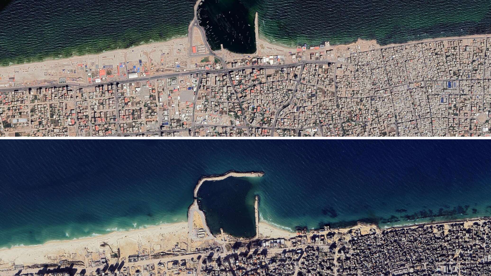 كيف تغيرت معالم غزة منذ بداية الحرب