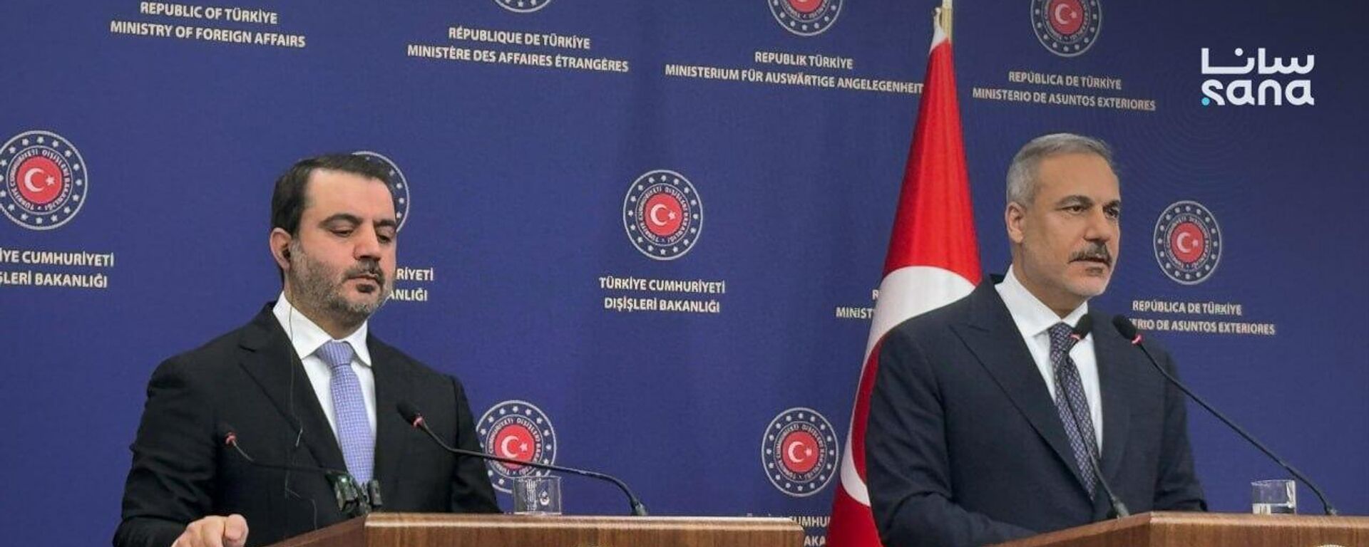 وزيرا خارجية سوريا وتركيا - سبوتنيك عربي, 1920, 08.10.2025