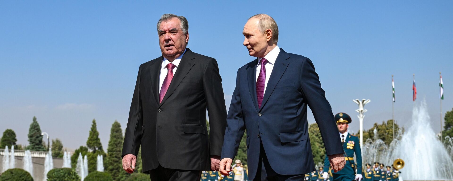 بوتين يبدأ زيارة رسمية إلى طاجيكستان - سبوتنيك عربي, 1920, 09.10.2025