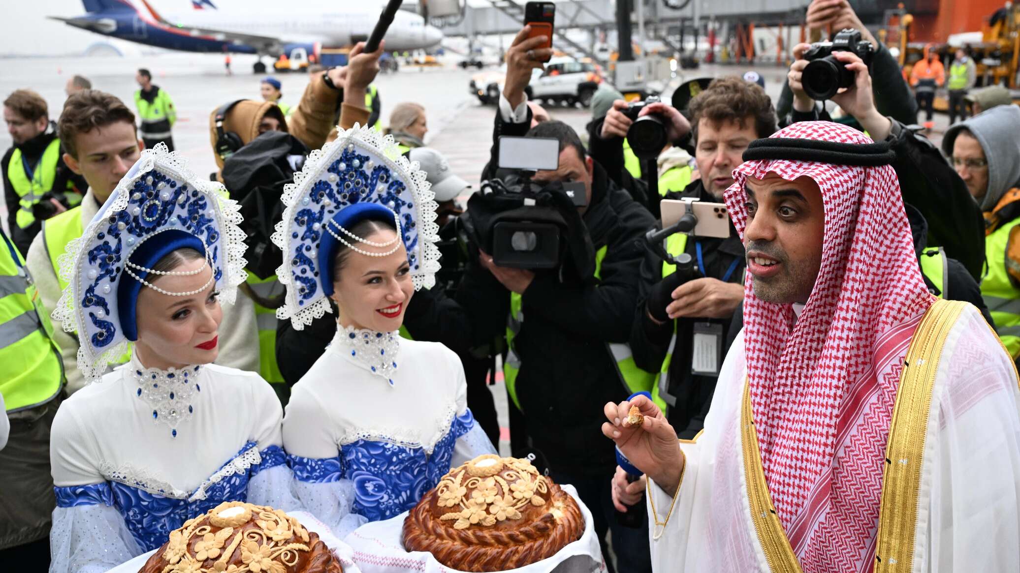 الخطوط الجوية السعودية تطلق رحلات مباشرة من موسكو إلى الرياض... صور