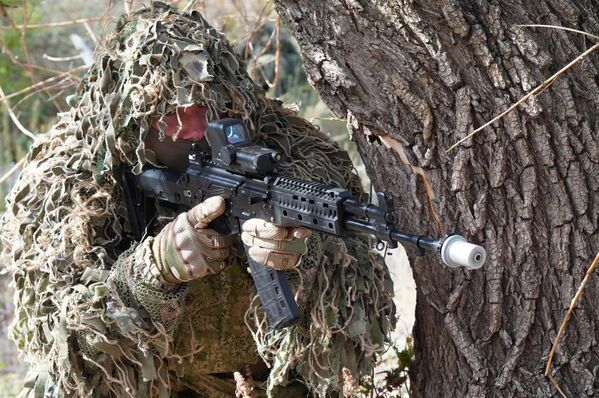 المناورات العسكرية "الصداقة 2025" الروسية الباكستانية في المنطقة العسكرية الجنوبية. وتدربت القوات المسلحة لكلا البلدين على عمليات مكافحة الإرهاب. - سبوتنيك عربي