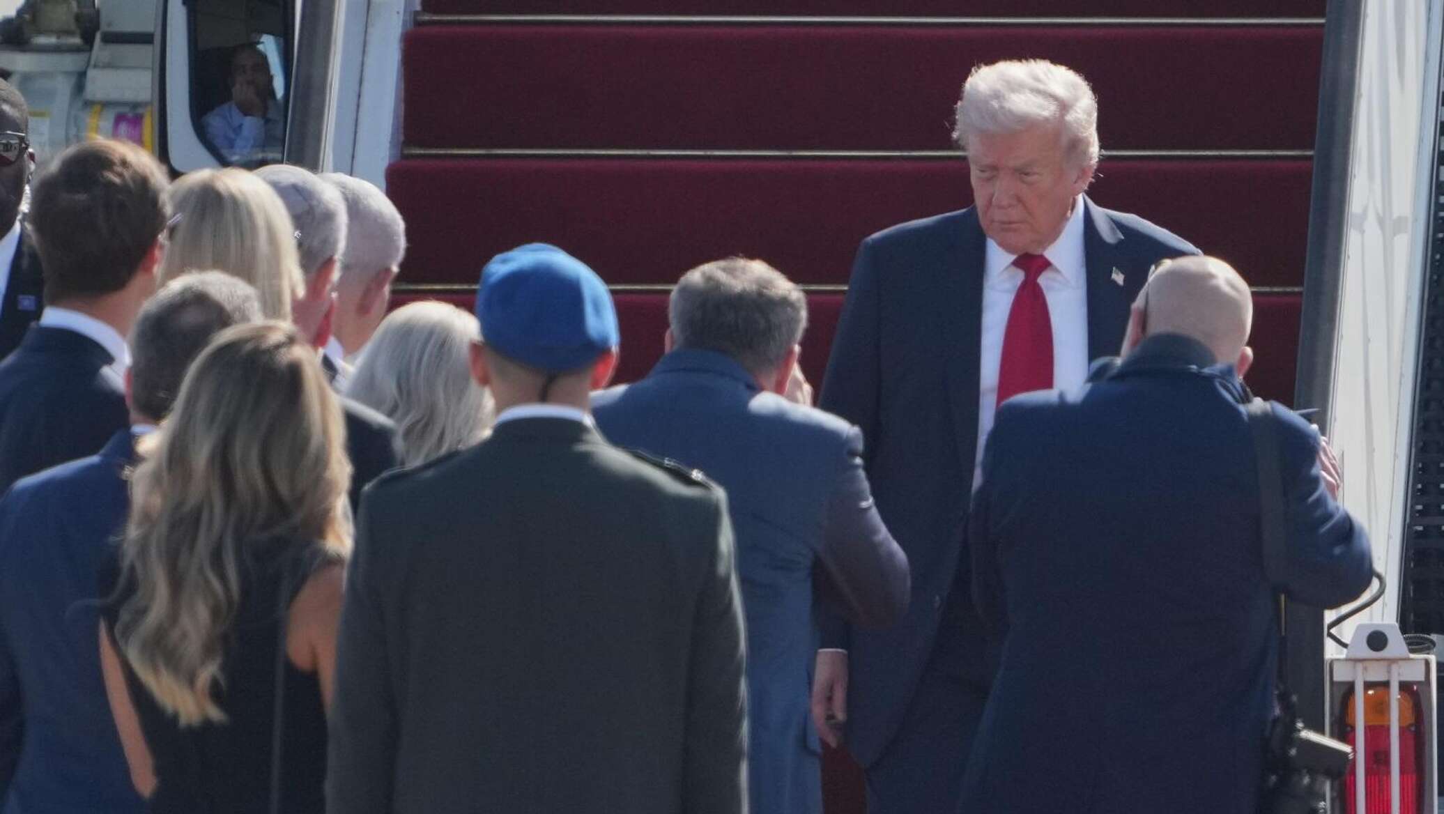 مشادات وصيحات استهجان خلال خطاب ترامب في الكنيست... فيديو