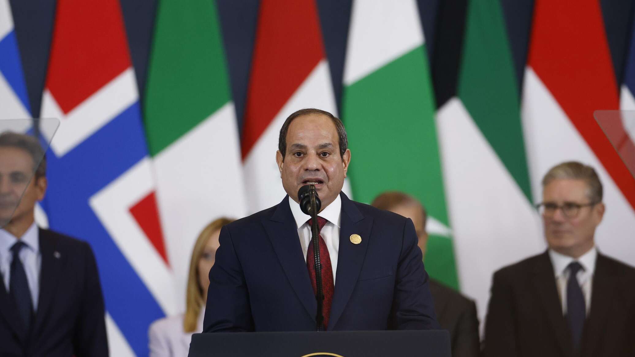 السيسي: ننسق لتنفيذ المرحلة الأولى من خطة ترامب في غزة