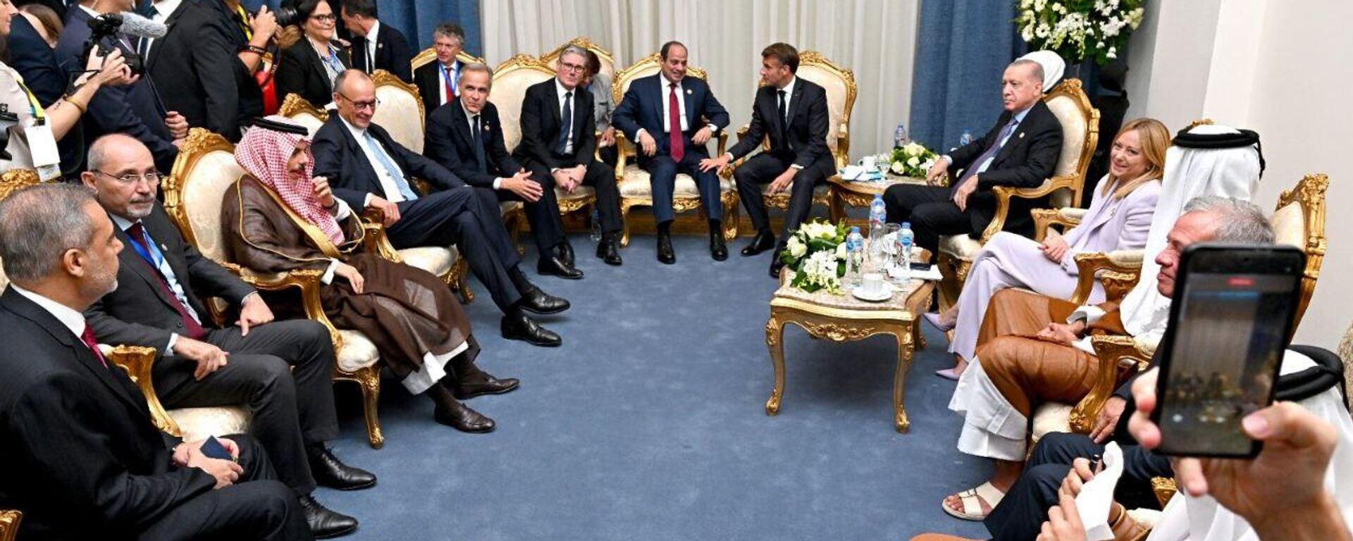 القمة الدولية للسلام بشأن غزة 2025 بشرم الشيخ - سبوتنيك عربي, 1920, 14.10.2025