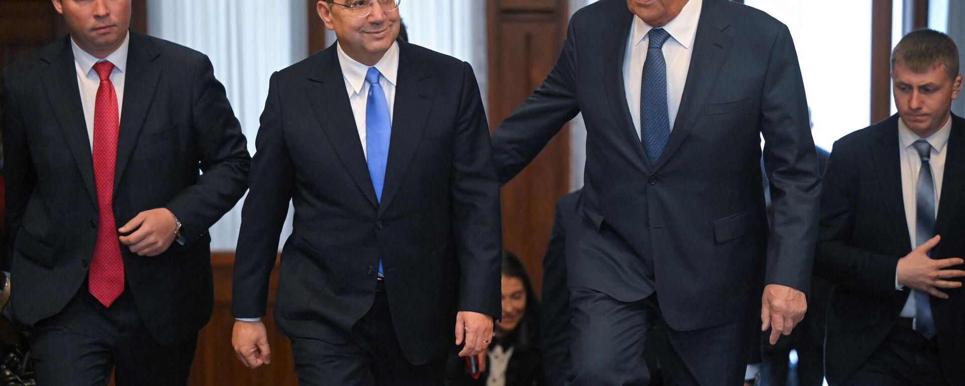 وزير الخارجية الروسي سيرغي لافروف، ونظيره المغربي ناصر بوريطة - سبوتنيك عربي, 1920, 16.10.2025