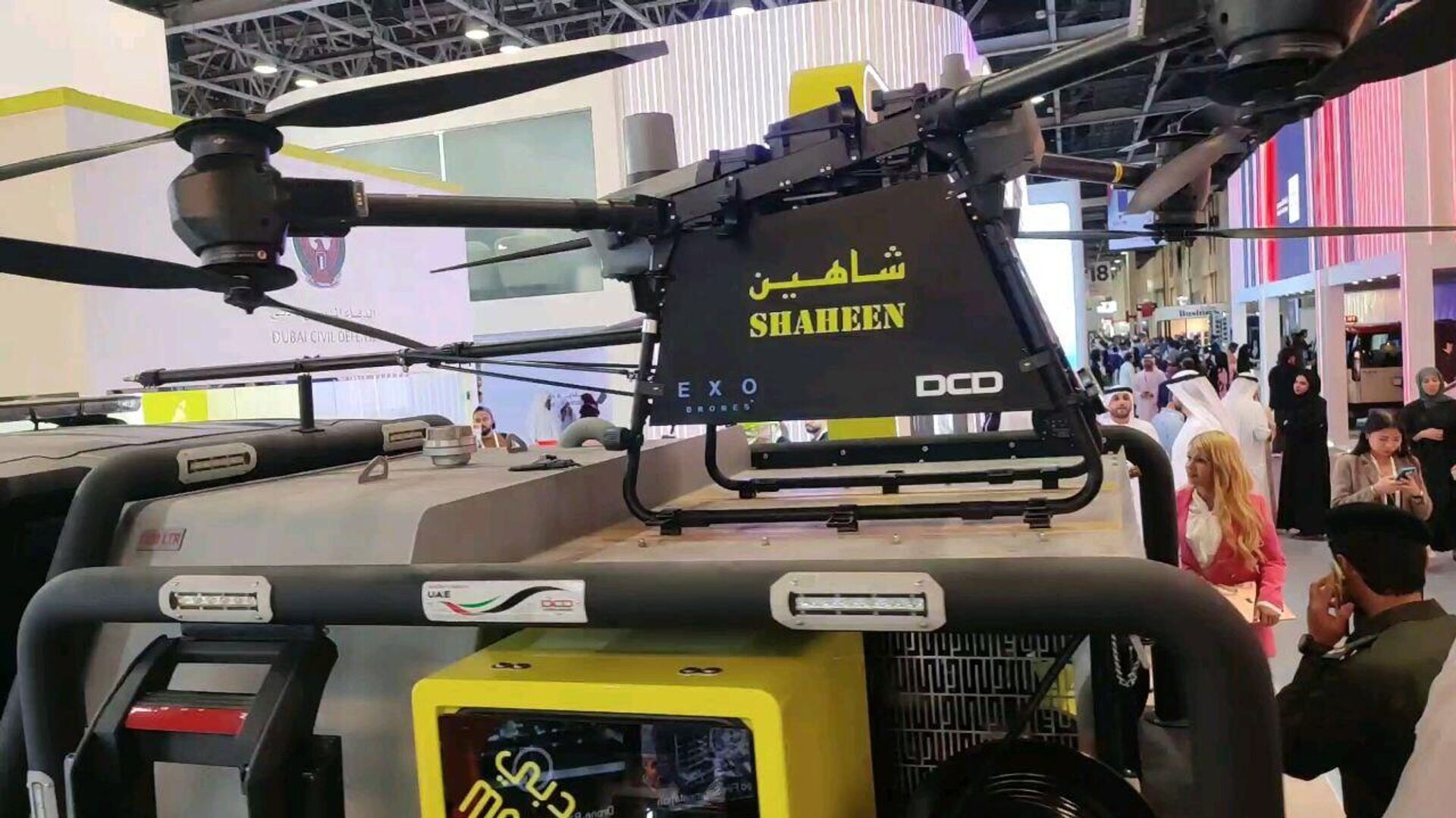 شاهين... الإمارات تكشف عن مسيرة ذكية لمواجهة حرائق الأبراج - سبوتنيك عربي, 1920, 16.10.2025