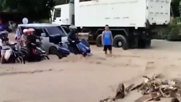 الفلبين تجلي آلاف السكان مع اقتراب فينغشين - سبوتنيك عربي