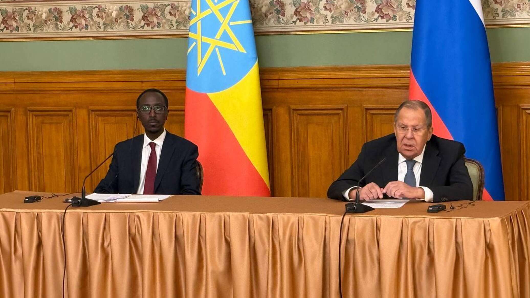 لافروف: وزير خارجية إثيوبيا أشاد بعمل وكالة "سبوتنيك" واتساع جمهورها في أفريقيا