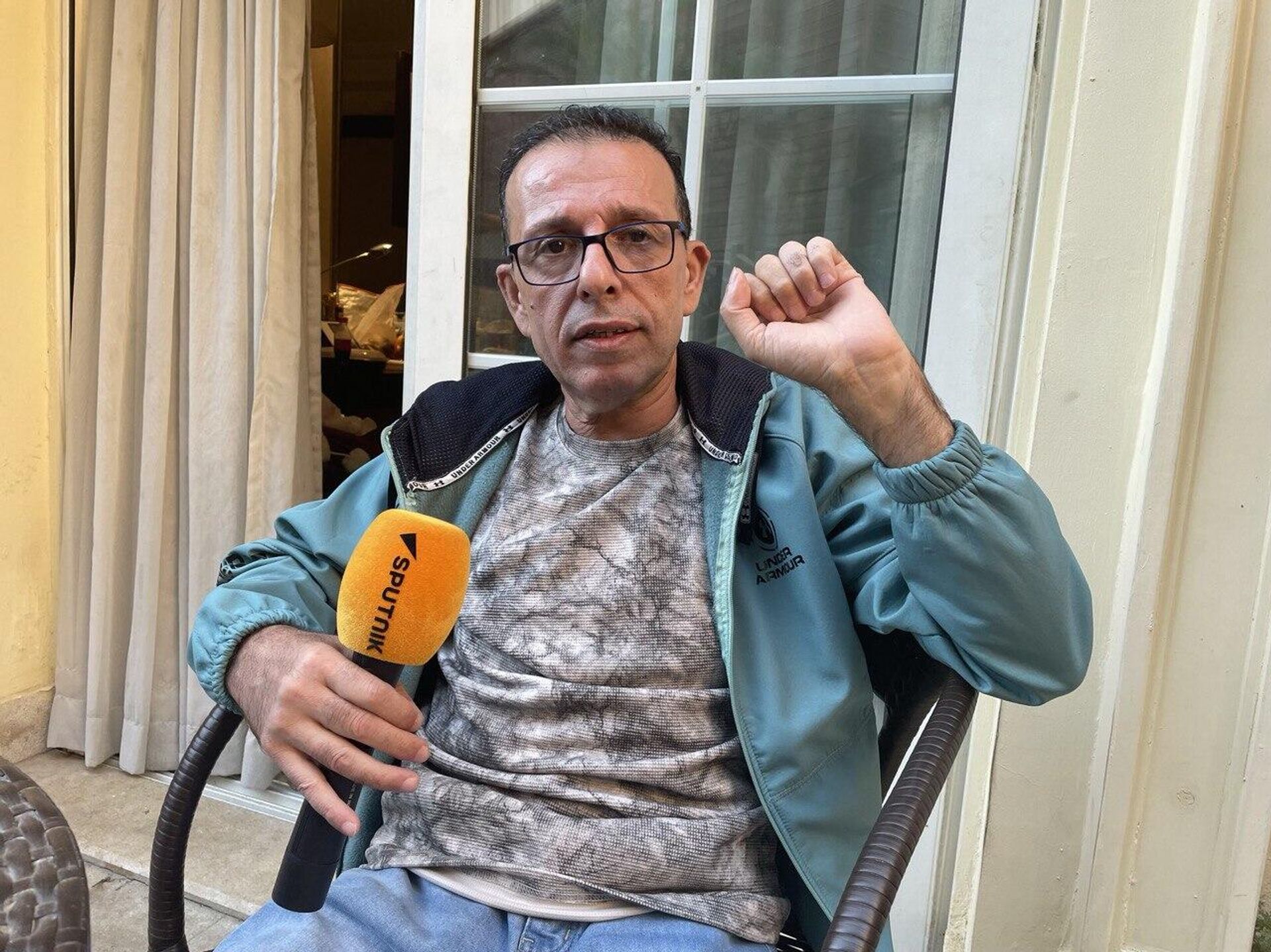 الأسير الفلسطيني نضال أعمر - سبوتنيك عربي, 1920, 22.10.2025