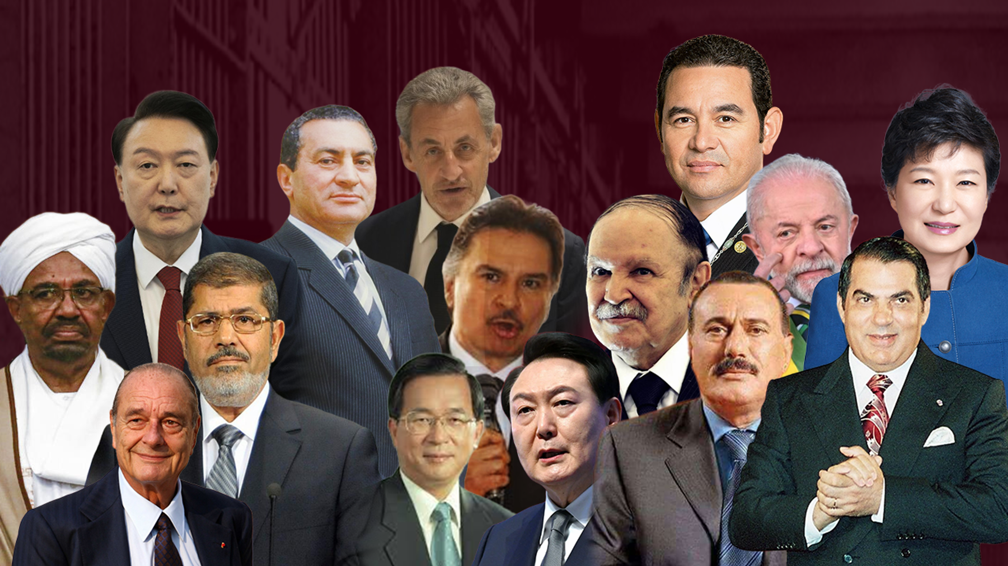 من قصور الرئاسة إلى خلف القضبان... رؤساء حكم عليهم بالسجن