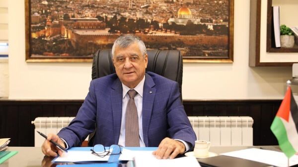 وزير الاشغال العامة والإسكان الفلسطيني عاهد بسيسو - سبوتنيك عربي