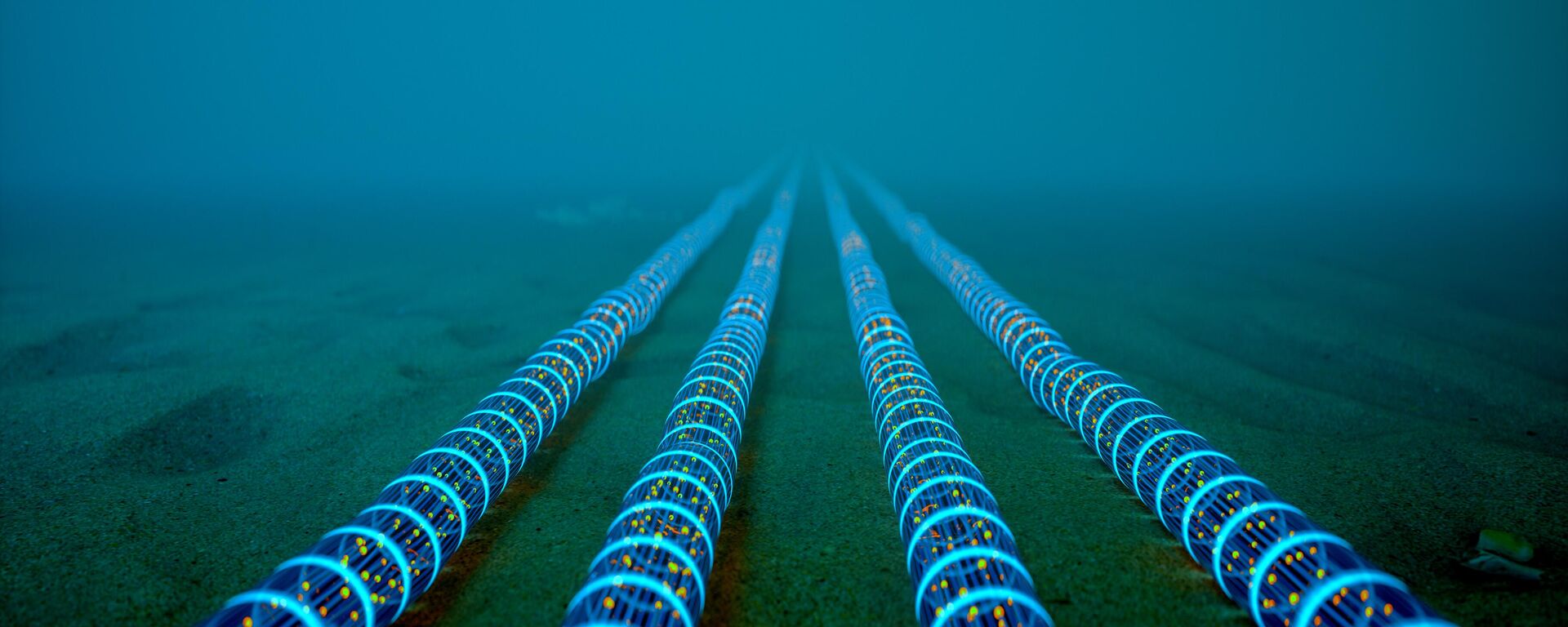 كابلات الألياف الضوئية في قاع المحيط تنقل البيانات - سبوتنيك عربي, 1920, 24.10.2025