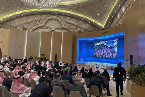 انطلاق فعاليات &quot;مبادرة مستقبل الاستثمار&quot; في نسختها التاسعة بالعاصمة السعودية الرياض، بحضور زعماء ورؤساء ورؤساء وزراء، ووزراء للعديد من الدول - سبوتنيك عربي