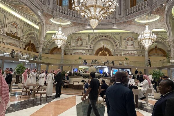 انطلاق فعاليات &quot;مبادرة مستقبل الاستثمار&quot; في نسختها التاسعة بالعاصمة السعودية الرياض، بحضور زعماء ورؤساء ورؤساء وزراء، ووزراء للعديد من الدول - سبوتنيك عربي