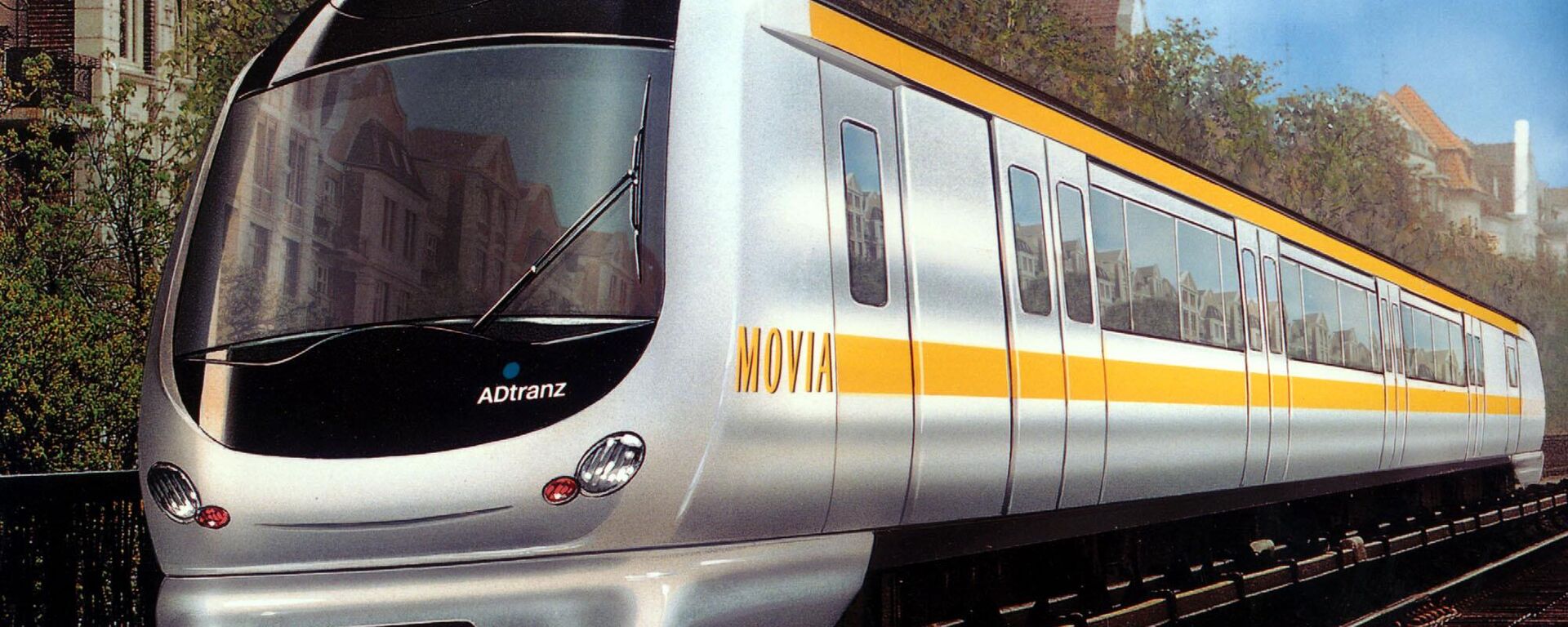 قطار حديث  - سبوتنيك عربي, 1920, 30.10.2025