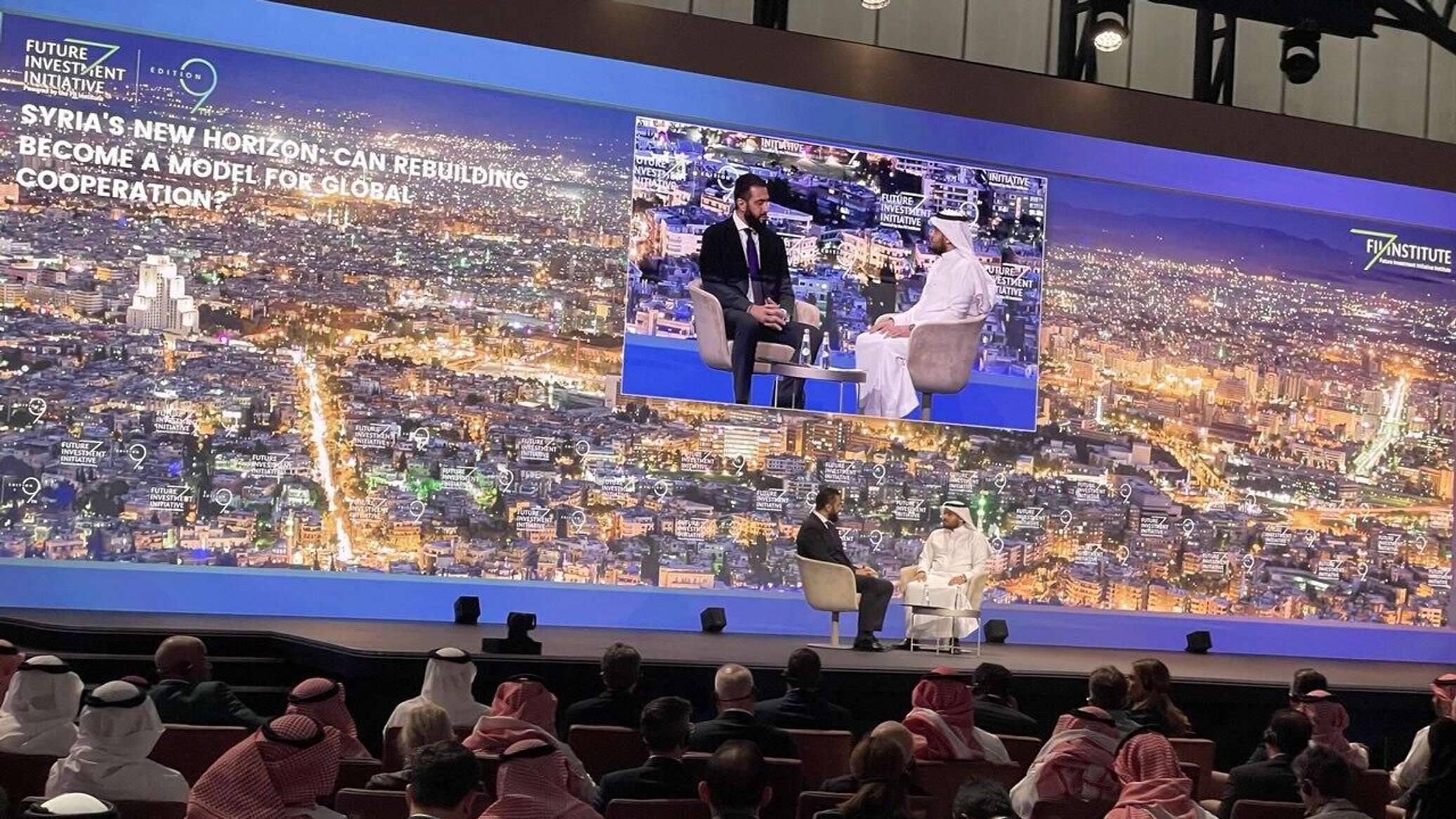 بحضور الأمير محمد بن سلمان... الرئيس السوري يلقي كلمة أمام "منتدى مبادرة الاستثمار" في الرياض