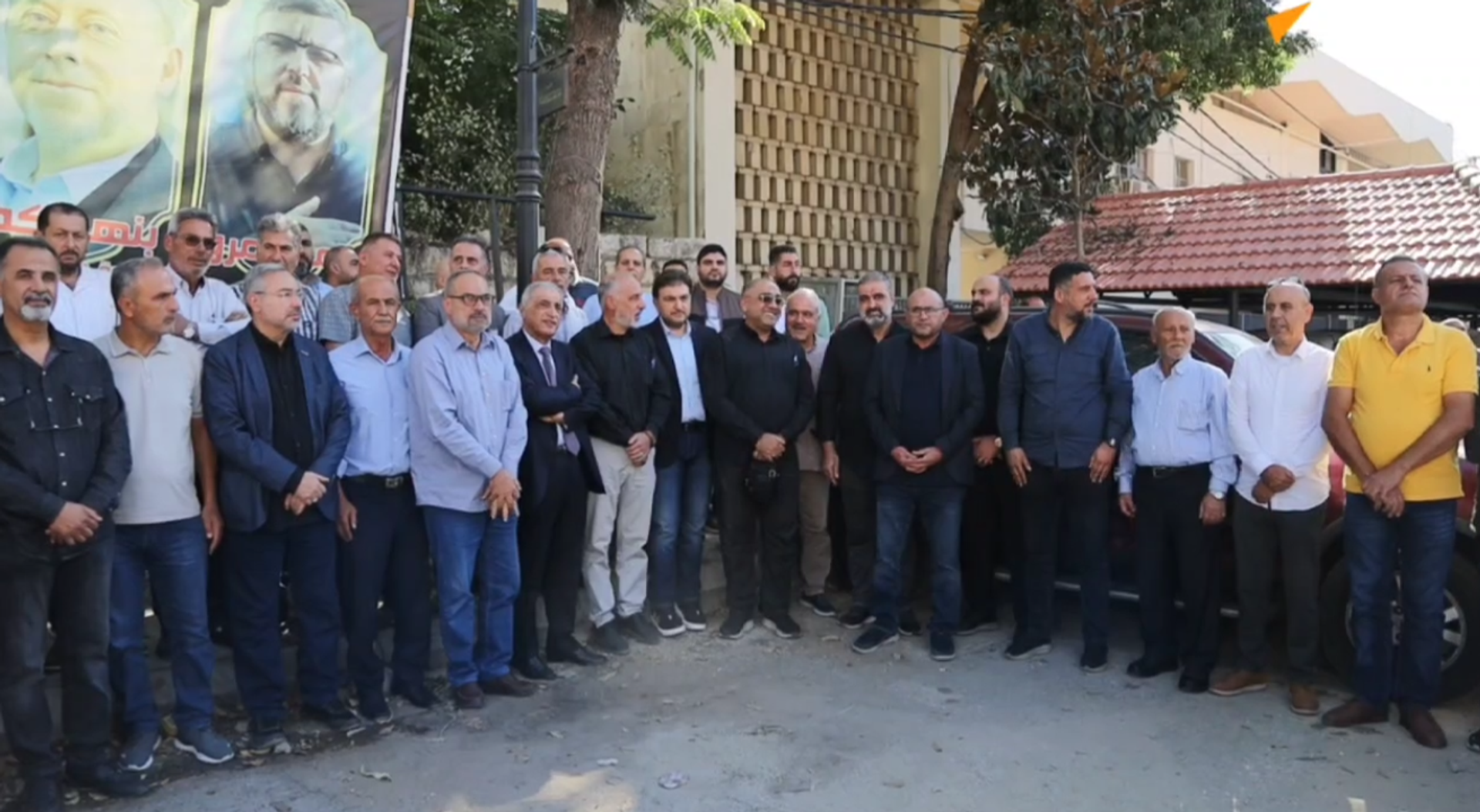 وقفة تضامنية نفذها تجمع بلدات الجنوب أمام مبنى محافظة النبطية جنوبي لبنان - سبوتنيك عربي, 1920, 31.10.2025