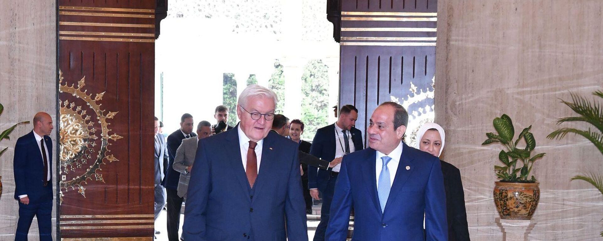 الرئيس المصري عبد الفتاح السيسي يستقبل الرئيس الألماني فرانك فالتر شتاينماير - سبوتنيك عربي, 1920, 02.11.2025