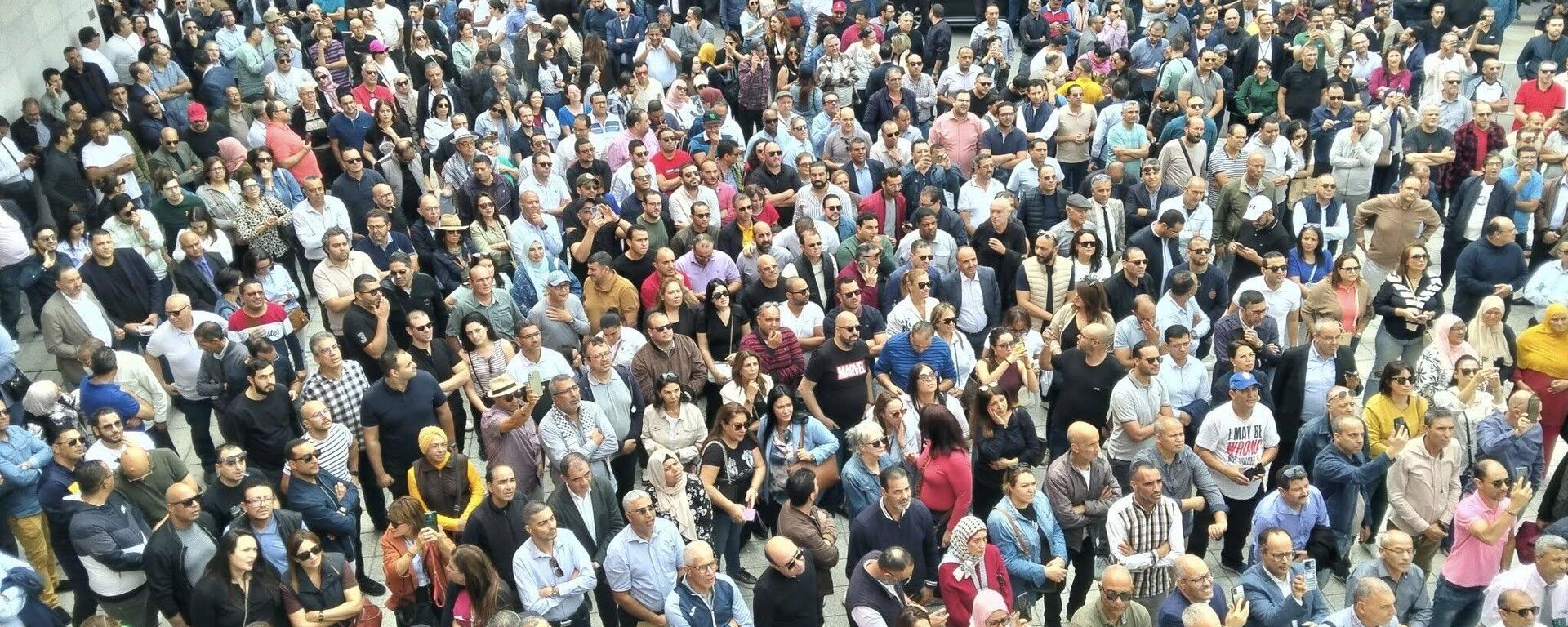 إضراب البنوك يربك الاقتصاد التونسي ويتسبب في شلل في القطاع المالي - سبوتنيك عربي, 1920, 03.11.2025