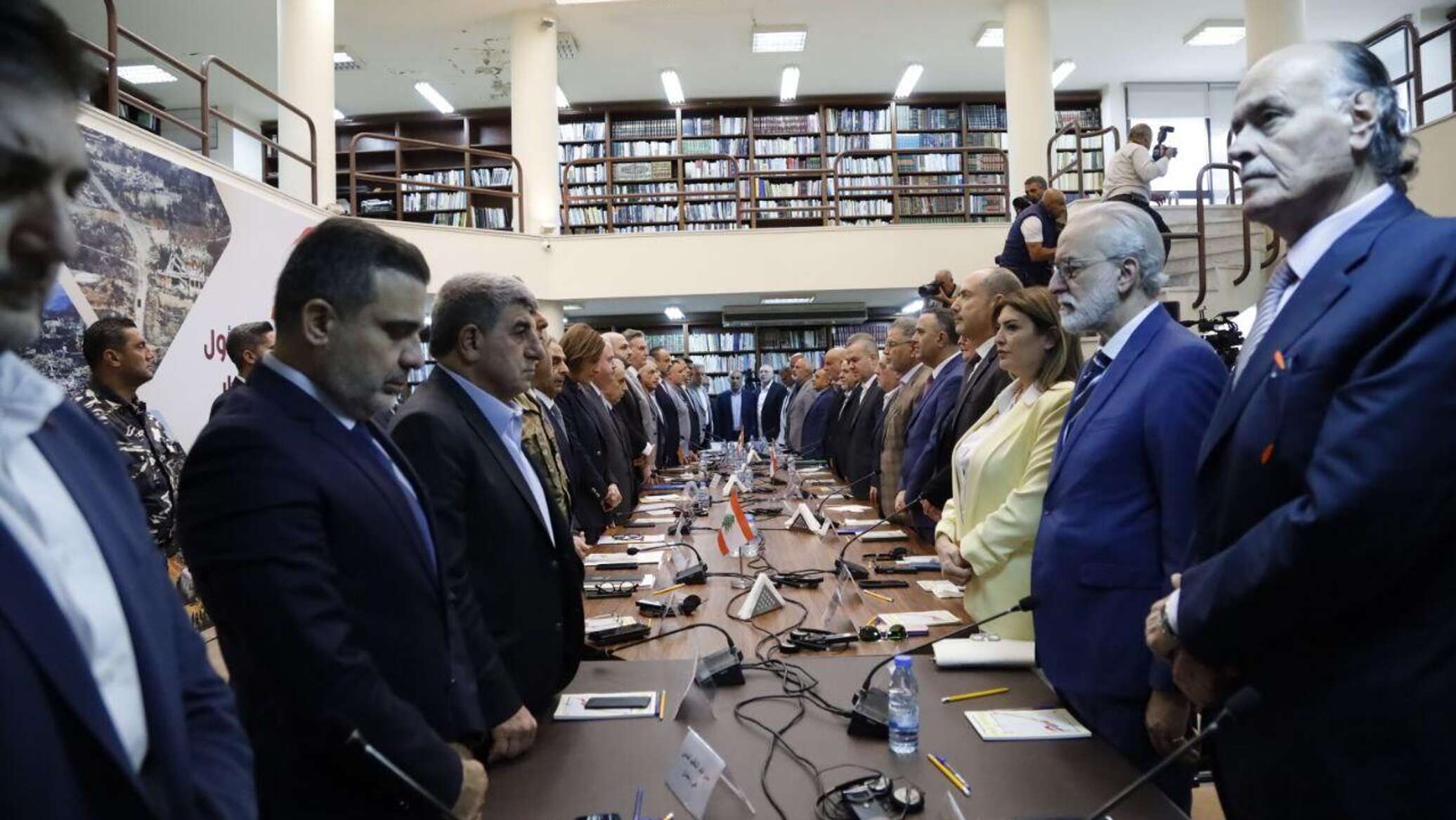 انطلاق "اللقاء التنسيقي الأول نحو إعادة الإعمار" في لبنان... فيديو وصور