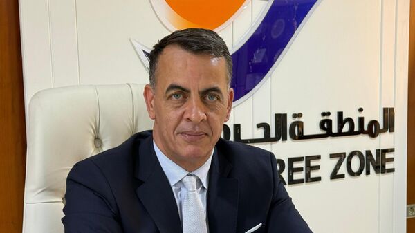 رئيس لجنة الإدارة بالمنطقة الحرة بمصراتة، المهندس محسن السقوطري - سبوتنيك عربي