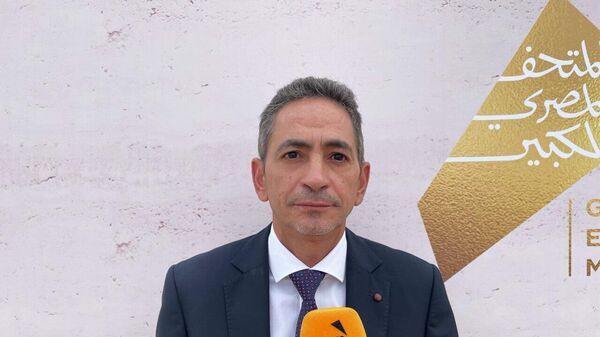 مدير عام شؤون الترميم في المتحف المصري الكبير، د. حسن كمال - سبوتنيك عربي