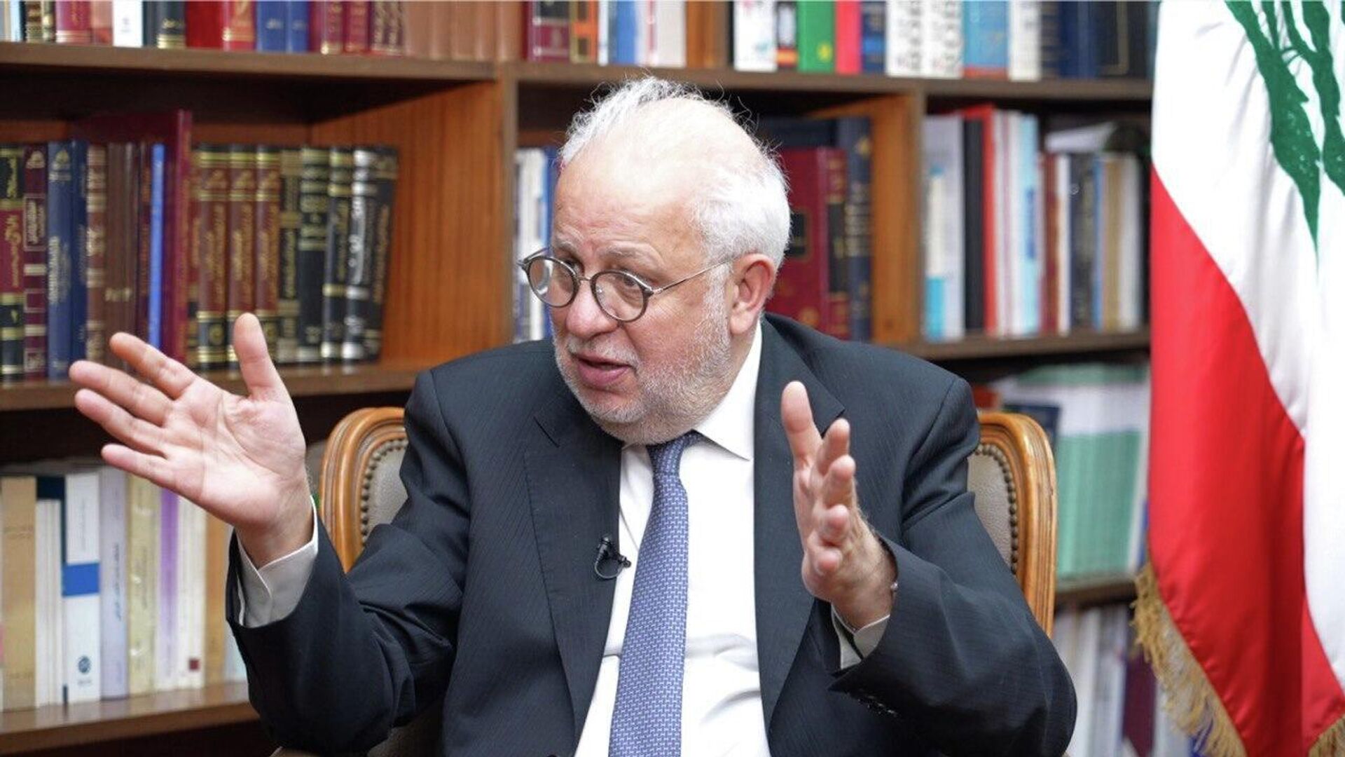 وزير العدل اللبناني، عادل نصار - سبوتنيك عربي, 1920, 07.11.2025